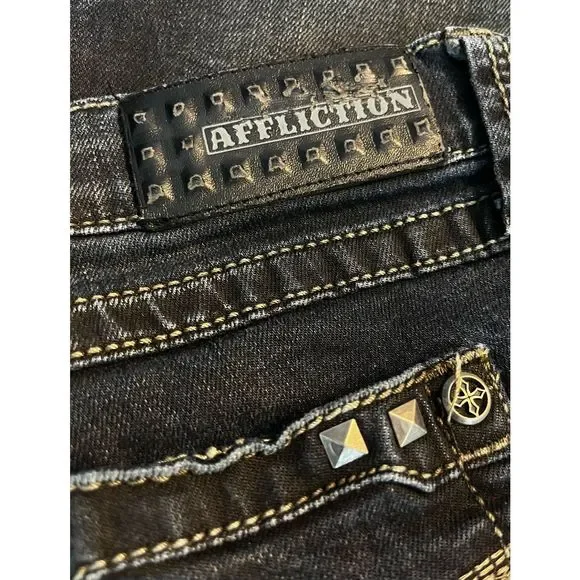 Affliction denim jeans - Picture 10 of 10